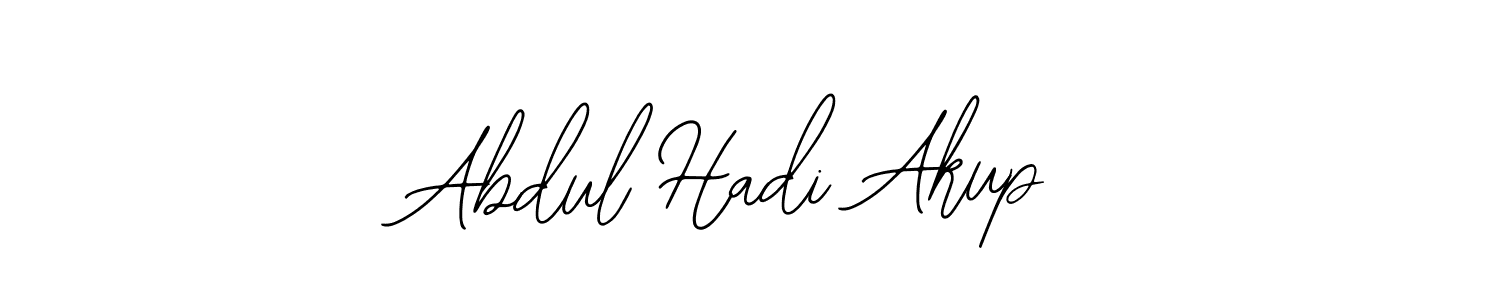 Make a short Abdul Hadi Akup signature style. Manage your documents anywhere anytime using Bearetta-2O07w. Create and add eSignatures, submit forms, share and send files easily. Abdul Hadi Akup signature style 12 images and pictures png