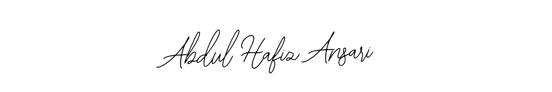 Design your own signature with our free online signature maker. With this signature software, you can create a handwritten (Bearetta-2O07w) signature for name Abdul Hafiz Ansari. Abdul Hafiz Ansari signature style 12 images and pictures png