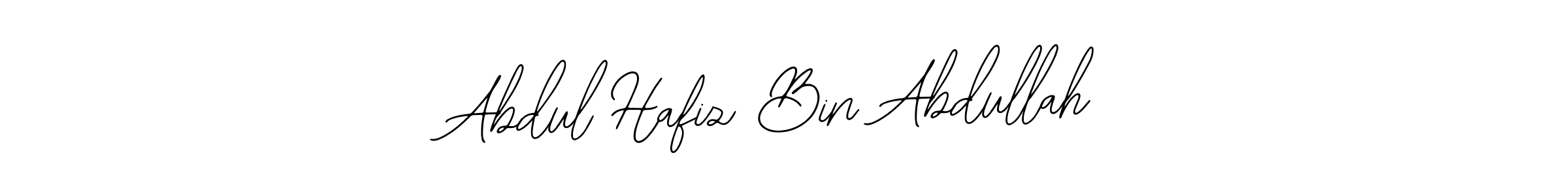 How to make Abdul Hafiz Bin Abdullah name signature. Use Bearetta-2O07w style for creating short signs online. This is the latest handwritten sign. Abdul Hafiz Bin Abdullah signature style 12 images and pictures png