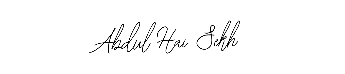 Make a beautiful signature design for name Abdul Hai Sekh. Use this online signature maker to create a handwritten signature for free. Abdul Hai Sekh signature style 12 images and pictures png