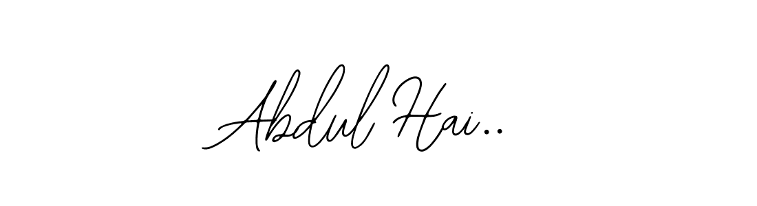 Use a signature maker to create a handwritten signature online. With this signature software, you can design (Bearetta-2O07w) your own signature for name Abdul Hai... Abdul Hai.. signature style 12 images and pictures png