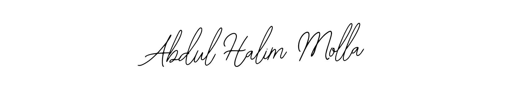 Design your own signature with our free online signature maker. With this signature software, you can create a handwritten (Bearetta-2O07w) signature for name Abdul Halim Molla. Abdul Halim Molla signature style 12 images and pictures png