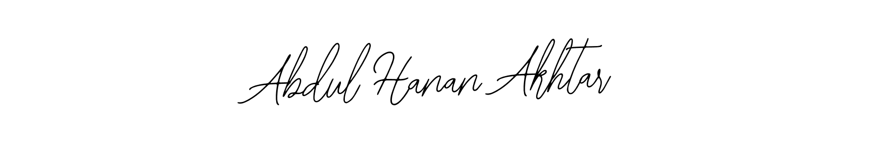 How to make Abdul Hanan Akhtar signature? Bearetta-2O07w is a professional autograph style. Create handwritten signature for Abdul Hanan Akhtar name. Abdul Hanan Akhtar signature style 12 images and pictures png