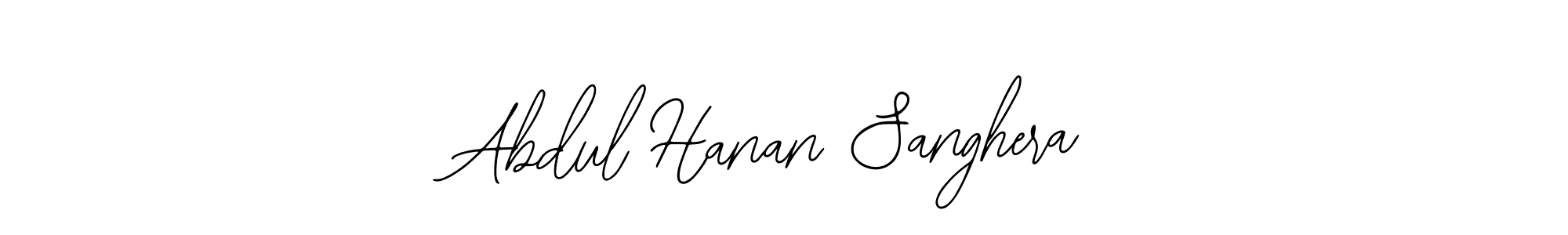 Also we have Abdul Hanan Sanghera name is the best signature style. Create professional handwritten signature collection using Bearetta-2O07w autograph style. Abdul Hanan Sanghera signature style 12 images and pictures png