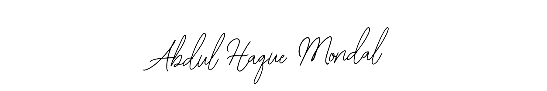 Make a beautiful signature design for name Abdul Haque Mondal. With this signature (Bearetta-2O07w) style, you can create a handwritten signature for free. Abdul Haque Mondal signature style 12 images and pictures png