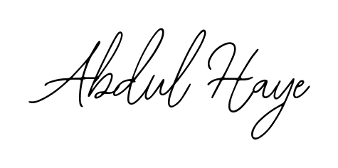 A stylish, flowing autograph style designed for name Abdul Haye using Bearetta-2O07w typography. Perfect for digital creative projects. Abdul Haye signature style 12 images and pictures png