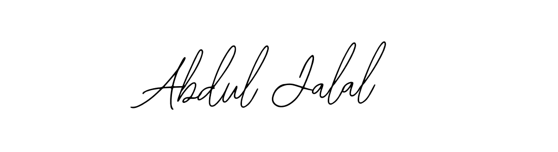 How to make Abdul Jalal name signature. Use Bearetta-2O07w style for creating short signs online. This is the latest handwritten sign. Abdul Jalal signature style 12 images and pictures png