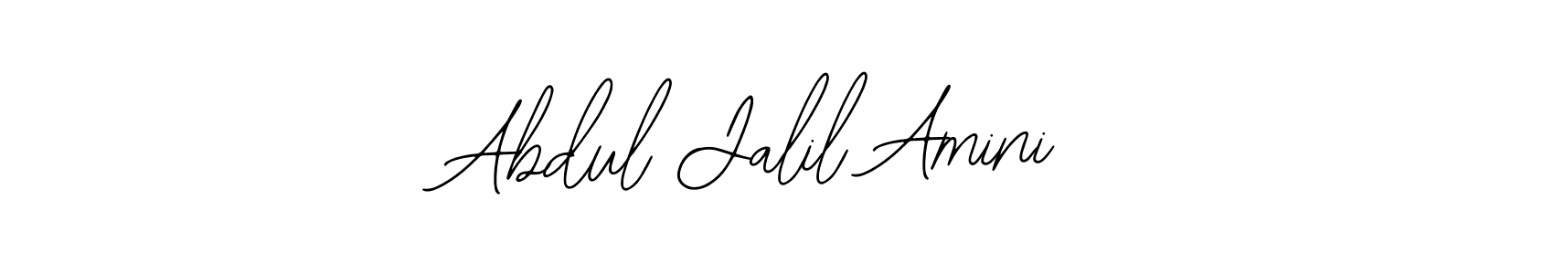 It looks lik you need a new signature style for name Abdul Jalil Amini. Design unique handwritten (Bearetta-2O07w) signature with our free signature maker in just a few clicks. Abdul Jalil Amini signature style 12 images and pictures png