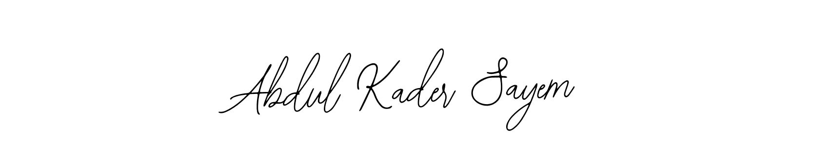 See photos of Abdul Kader Sayem official signature by Spectra . Check more albums & portfolios. Read reviews & check more about Bearetta-2O07w font. Abdul Kader Sayem signature style 12 images and pictures png