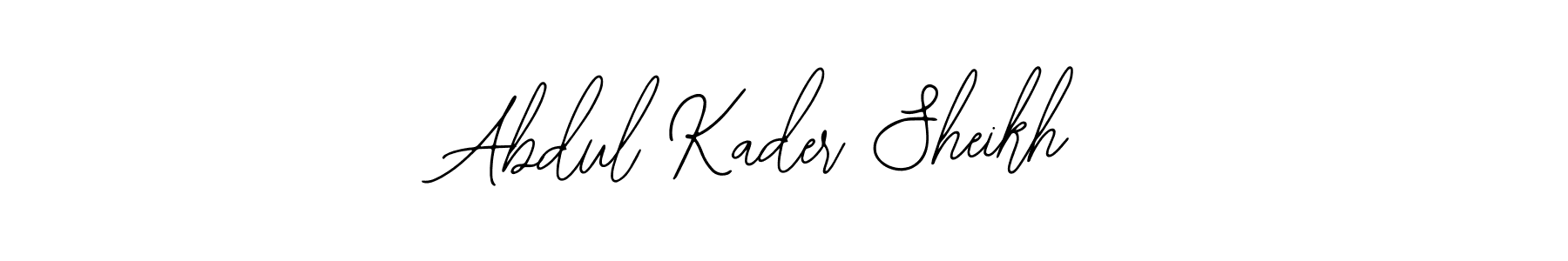 How to make Abdul Kader Sheikh signature? Bearetta-2O07w is a professional autograph style. Create handwritten signature for Abdul Kader Sheikh name. Abdul Kader Sheikh signature style 12 images and pictures png
