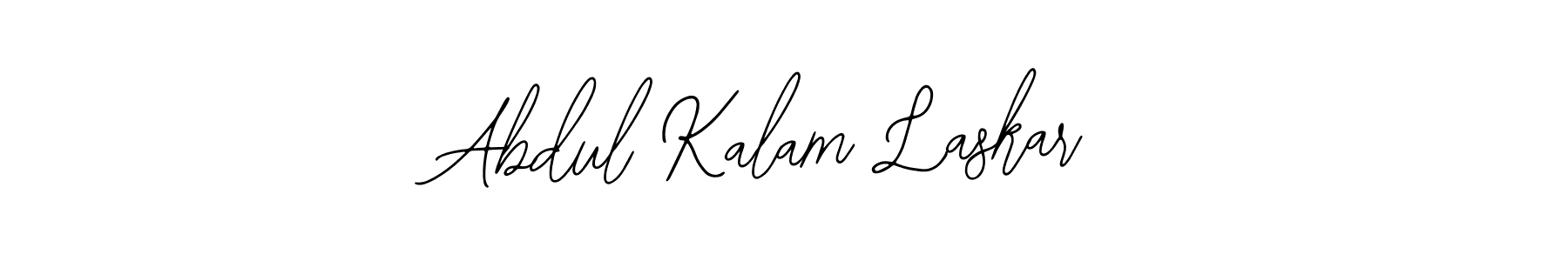 Bearetta-2O07w is a professional signature style that is perfect for those who want to add a touch of class to their signature. It is also a great choice for those who want to make their signature more unique. Get Abdul Kalam Laskar name to fancy signature for free. Abdul Kalam Laskar signature style 12 images and pictures png