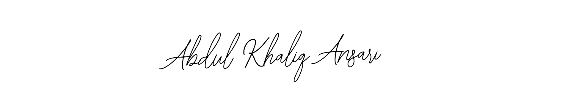 How to Draw Abdul Khaliq Ansari signature style? Bearetta-2O07w is a latest design signature styles for name Abdul Khaliq Ansari. Abdul Khaliq Ansari signature style 12 images and pictures png