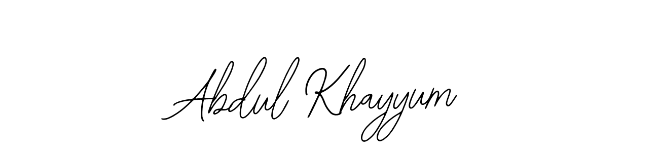 Similarly Bearetta-2O07w is the best handwritten signature design. Signature creator online .You can use it as an online autograph creator for name Abdul Khayyum. Abdul Khayyum signature style 12 images and pictures png