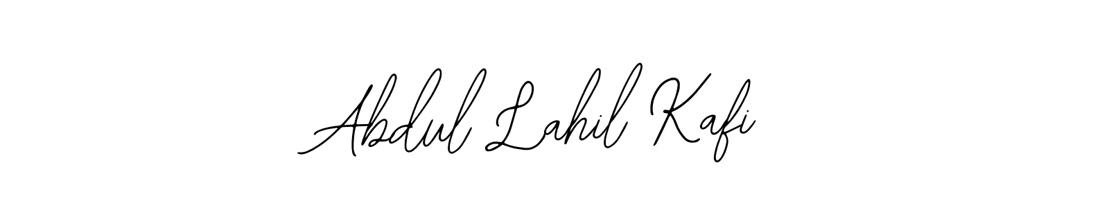 It looks lik you need a new signature style for name Abdul Lahil Kafi. Design unique handwritten (Bearetta-2O07w) signature with our free signature maker in just a few clicks. Abdul Lahil Kafi signature style 12 images and pictures png