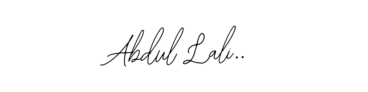 You can use this online signature creator to create a handwritten signature for the name Abdul Lali... This is the best online autograph maker. Abdul Lali.. signature style 12 images and pictures png