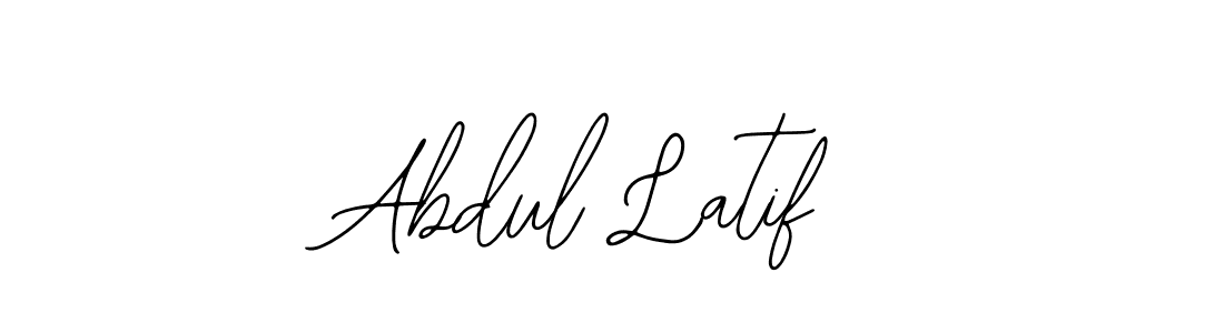 You should practise on your own different ways (Bearetta-2O07w) to write your name (Abdul Latif) in signature. don't let someone else do it for you. Abdul Latif signature style 12 images and pictures png