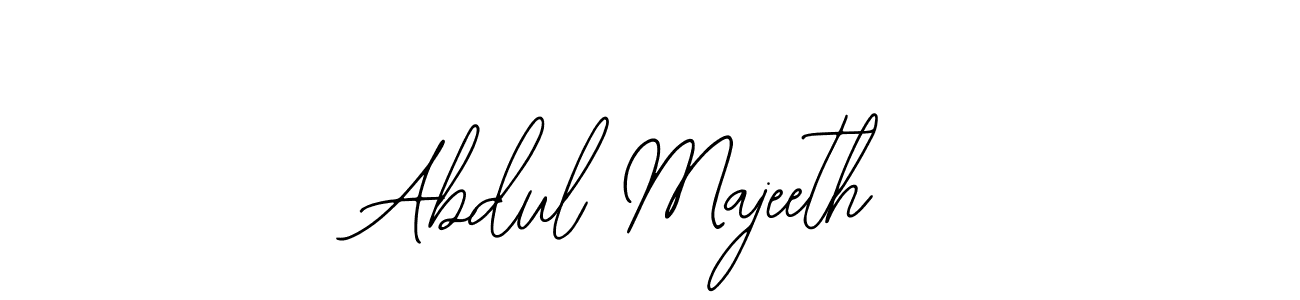 You should practise on your own different ways (Bearetta-2O07w) to write your name (Abdul Majeeth) in signature. don't let someone else do it for you. Abdul Majeeth signature style 12 images and pictures png