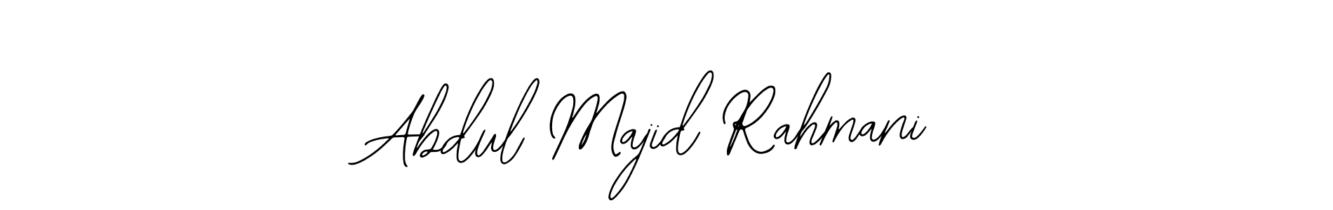 Also You can easily find your signature by using the search form. We will create Abdul Majid Rahmani name handwritten signature images for you free of cost using Bearetta-2O07w sign style. Abdul Majid Rahmani signature style 12 images and pictures png