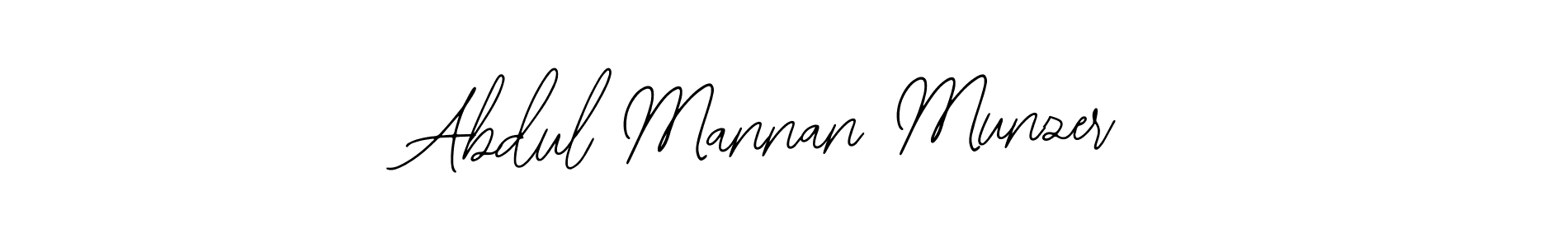 Best and Professional Signature Style for Abdul Mannan Munzer. Bearetta-2O07w Best Signature Style Collection. Abdul Mannan Munzer signature style 12 images and pictures png