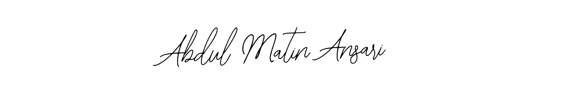How to Draw Abdul Matin Ansari signature style? Bearetta-2O07w is a latest design signature styles for name Abdul Matin Ansari. Abdul Matin Ansari signature style 12 images and pictures png