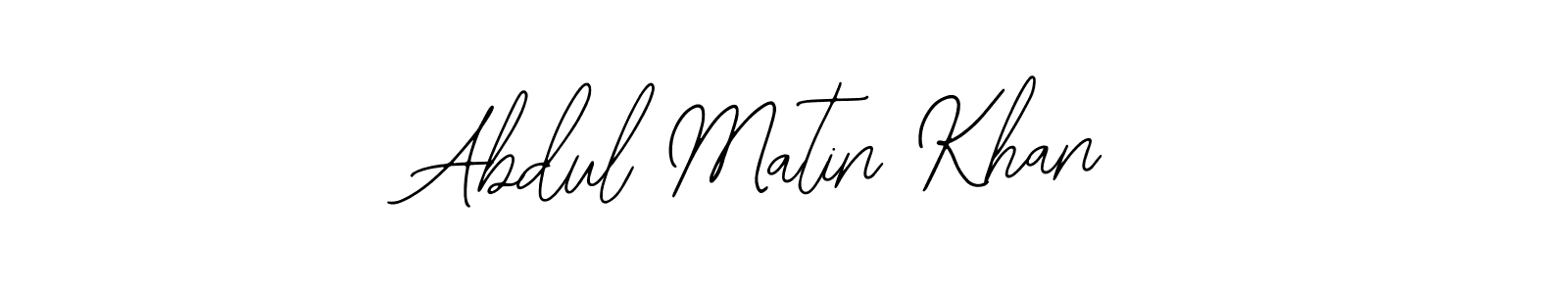 The best way (Bearetta-2O07w) to make a short signature is to pick only two or three words in your name. The name Abdul Matin Khan include a total of six letters. For converting this name. Abdul Matin Khan signature style 12 images and pictures png