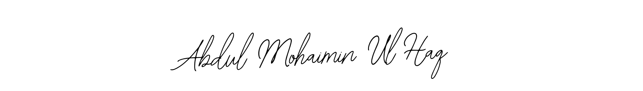 The best way (Bearetta-2O07w) to make a short signature is to pick only two or three words in your name. The name Abdul Mohaimin Ul Haq include a total of six letters. For converting this name. Abdul Mohaimin Ul Haq signature style 12 images and pictures png