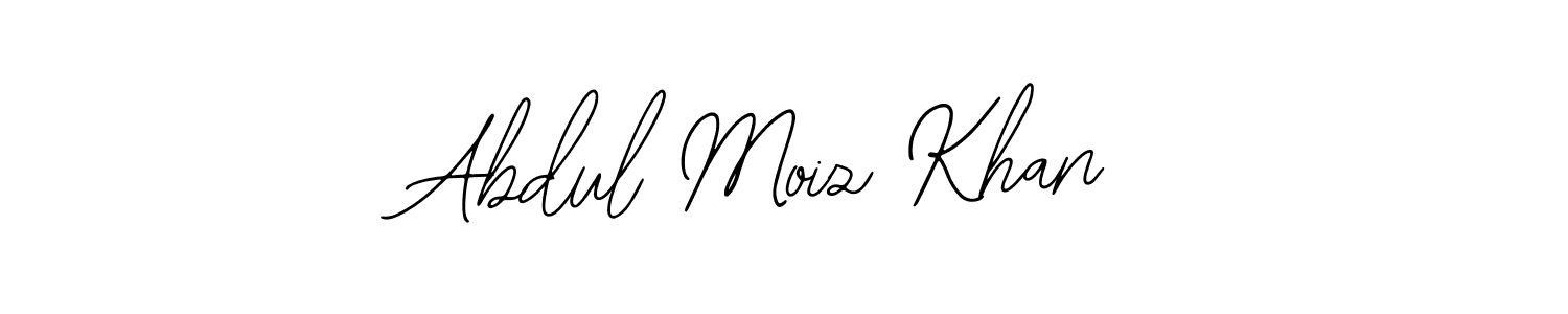 Also we have Abdul Moiz Khan name is the best signature style. Create professional handwritten signature collection using Bearetta-2O07w autograph style. Abdul Moiz Khan signature style 12 images and pictures png
