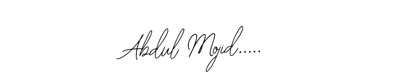 Abdul Mojid..... stylish signature style. Best Handwritten Sign (Bearetta-2O07w) for my name. Handwritten Signature Collection Ideas for my name Abdul Mojid...... Abdul Mojid..... signature style 12 images and pictures png