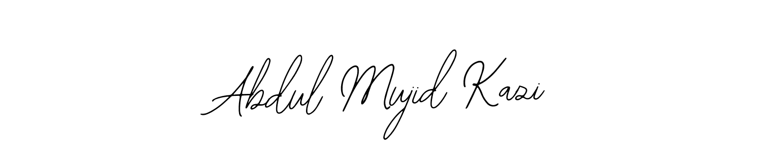 See photos of Abdul Mujid Kazi official signature by Spectra . Check more albums & portfolios. Read reviews & check more about Bearetta-2O07w font. Abdul Mujid Kazi signature style 12 images and pictures png