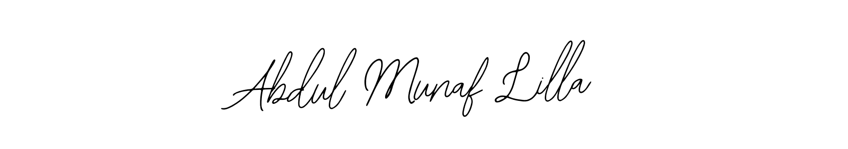 Check out images of Autograph of Abdul Munaf Lilla name. Actor Abdul Munaf Lilla Signature Style. Bearetta-2O07w is a professional sign style online. Abdul Munaf Lilla signature style 12 images and pictures png