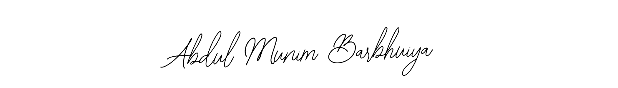 How to make Abdul Munim Barbhuiya signature? Bearetta-2O07w is a professional autograph style. Create handwritten signature for Abdul Munim Barbhuiya name. Abdul Munim Barbhuiya signature style 12 images and pictures png