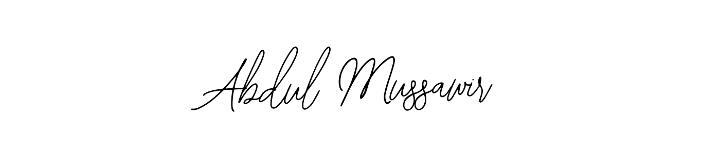 You should practise on your own different ways (Bearetta-2O07w) to write your name (Abdul Mussawir) in signature. don't let someone else do it for you. Abdul Mussawir signature style 12 images and pictures png