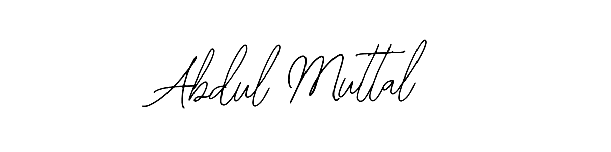 Use a signature maker to create a handwritten signature online. With this signature software, you can design (Bearetta-2O07w) your own signature for name Abdul Muttal. Abdul Muttal signature style 12 images and pictures png