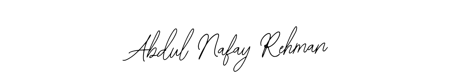 Also we have Abdul Nafay Rehman name is the best signature style. Create professional handwritten signature collection using Bearetta-2O07w autograph style. Abdul Nafay Rehman signature style 12 images and pictures png