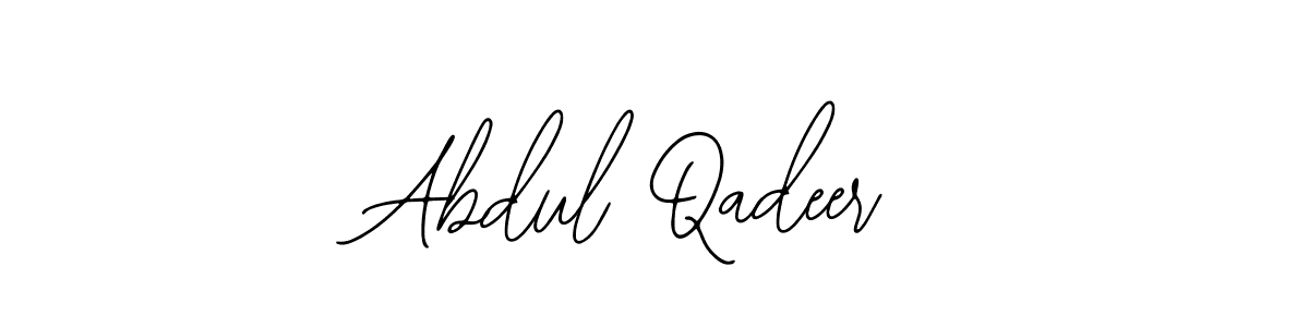 if you are searching for the best signature style for your name Abdul Qadeer. so please give up your signature search. here we have designed multiple signature styles  using Bearetta-2O07w. Abdul Qadeer signature style 12 images and pictures png