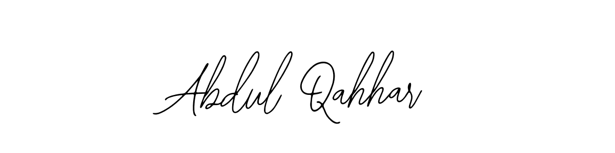 Similarly Bearetta-2O07w is the best handwritten signature design. Signature creator online .You can use it as an online autograph creator for name Abdul Qahhar. Abdul Qahhar signature style 12 images and pictures png