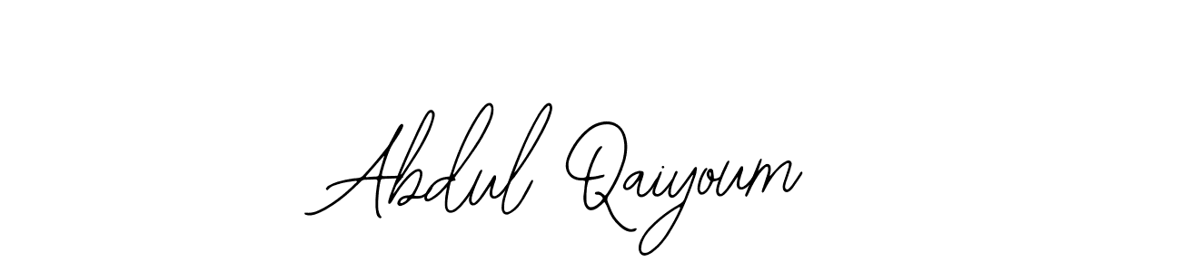 if you are searching for the best signature style for your name Abdul Qaiyoum. so please give up your signature search. here we have designed multiple signature styles  using Bearetta-2O07w. Abdul Qaiyoum signature style 12 images and pictures png