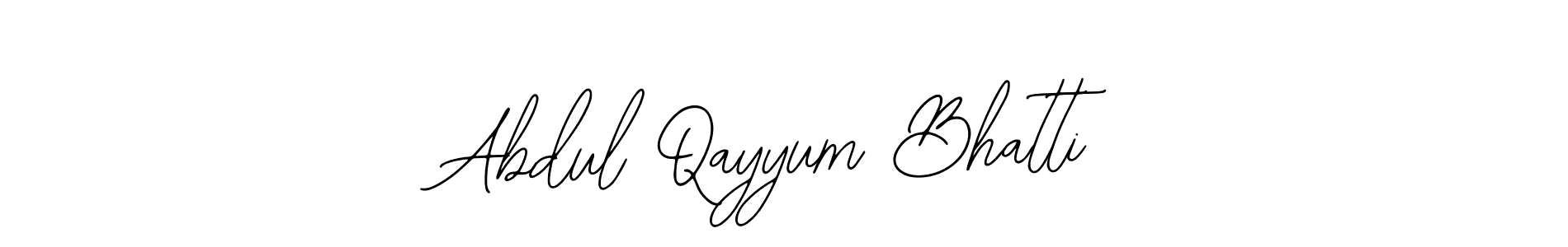 How to Draw Abdul Qayyum Bhatti signature style? Bearetta-2O07w is a latest design signature styles for name Abdul Qayyum Bhatti. Abdul Qayyum Bhatti signature style 12 images and pictures png