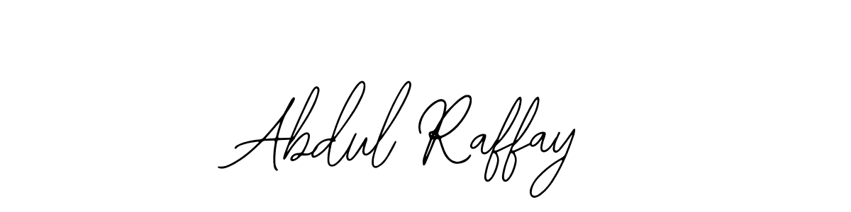 Also You can easily find your signature by using the search form. We will create Abdul Raffay name handwritten signature images for you free of cost using Bearetta-2O07w sign style. Abdul Raffay signature style 12 images and pictures png