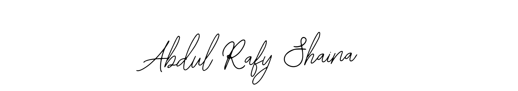 Use a signature maker to create a handwritten signature online. With this signature software, you can design (Bearetta-2O07w) your own signature for name Abdul Rafy Shaina. Abdul Rafy Shaina signature style 12 images and pictures png