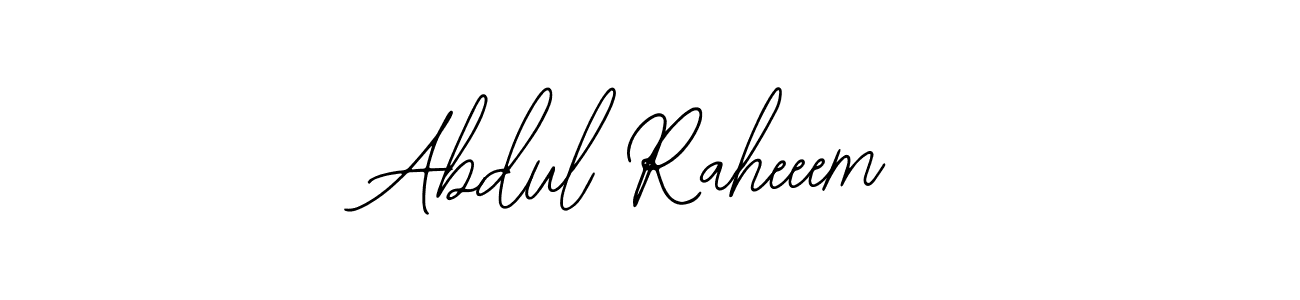 Design your own signature with our free online signature maker. With this signature software, you can create a handwritten (Bearetta-2O07w) signature for name Abdul Raheeem. Abdul Raheeem signature style 12 images and pictures png