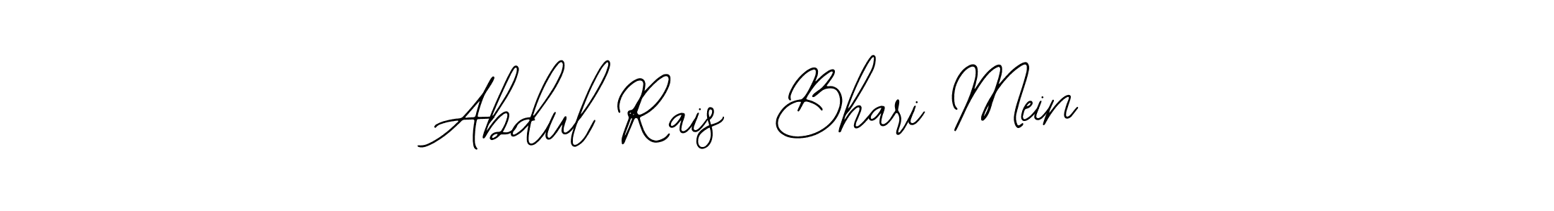 Once you've used our free online signature maker to create your best signature Bearetta-2O07w style, it's time to enjoy all of the benefits that Abdul Rais  Bhari Mein name signing documents. Abdul Rais  Bhari Mein signature style 12 images and pictures png