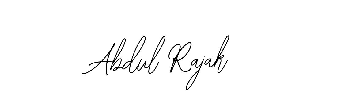 if you are searching for the best signature style for your name Abdul Rajak. so please give up your signature search. here we have designed multiple signature styles  using Bearetta-2O07w. Abdul Rajak signature style 12 images and pictures png