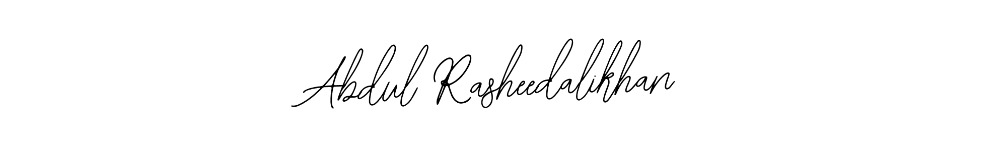 It looks lik you need a new signature style for name Abdul Rasheedalikhan. Design unique handwritten (Bearetta-2O07w) signature with our free signature maker in just a few clicks. Abdul Rasheedalikhan signature style 12 images and pictures png