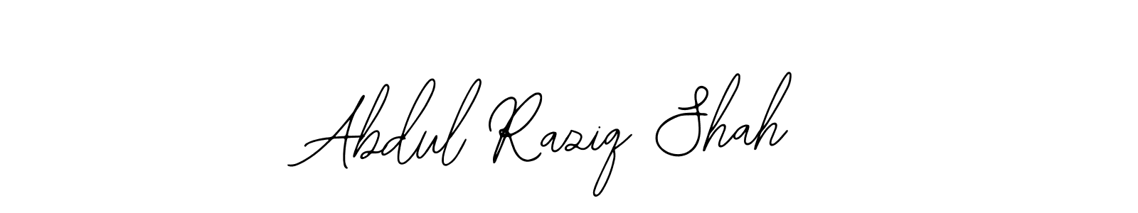 You should practise on your own different ways (Bearetta-2O07w) to write your name (Abdul Raziq Shah) in signature. don't let someone else do it for you. Abdul Raziq Shah signature style 12 images and pictures png