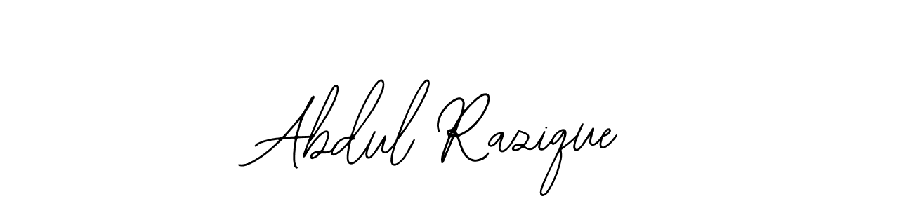Abdul Razique stylish signature style. Best Handwritten Sign (Bearetta-2O07w) for my name. Handwritten Signature Collection Ideas for my name Abdul Razique. Abdul Razique signature style 12 images and pictures png