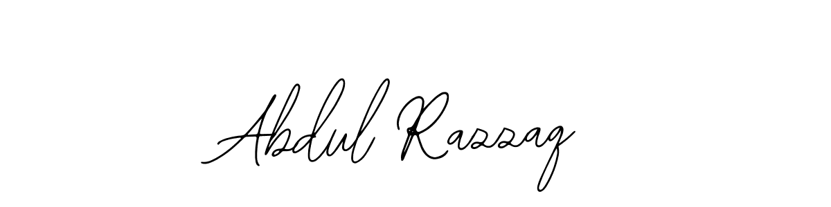 You should practise on your own different ways (Bearetta-2O07w) to write your name (Abdul Razzaq) in signature. don't let someone else do it for you. Abdul Razzaq signature style 12 images and pictures png