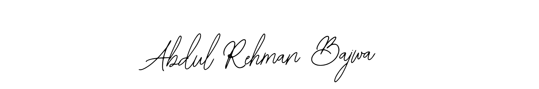 if you are searching for the best signature style for your name Abdul Rehman Bajwa. so please give up your signature search. here we have designed multiple signature styles  using Bearetta-2O07w. Abdul Rehman Bajwa signature style 12 images and pictures png