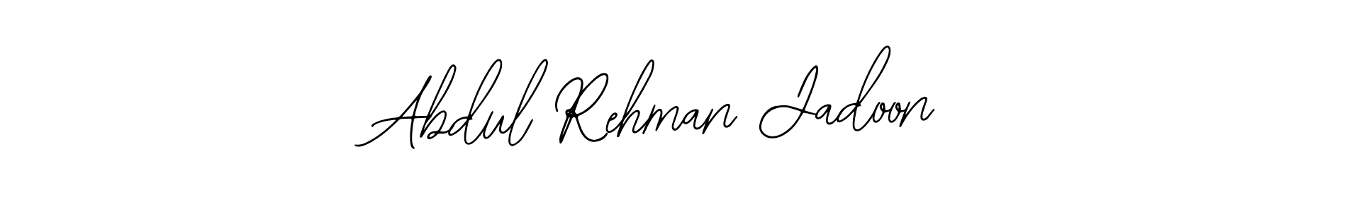 Make a beautiful signature design for name Abdul Rehman Jadoon. With this signature (Bearetta-2O07w) style, you can create a handwritten signature for free. Abdul Rehman Jadoon signature style 12 images and pictures png