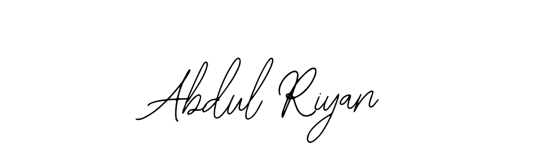 How to make Abdul Riyan signature? Bearetta-2O07w is a professional autograph style. Create handwritten signature for Abdul Riyan name. Abdul Riyan signature style 12 images and pictures png